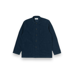 Universal Works Bakers Overshirt 31560 navy