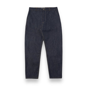 Universal Works Military Chino 00139 indigo 13oz selvedge denim