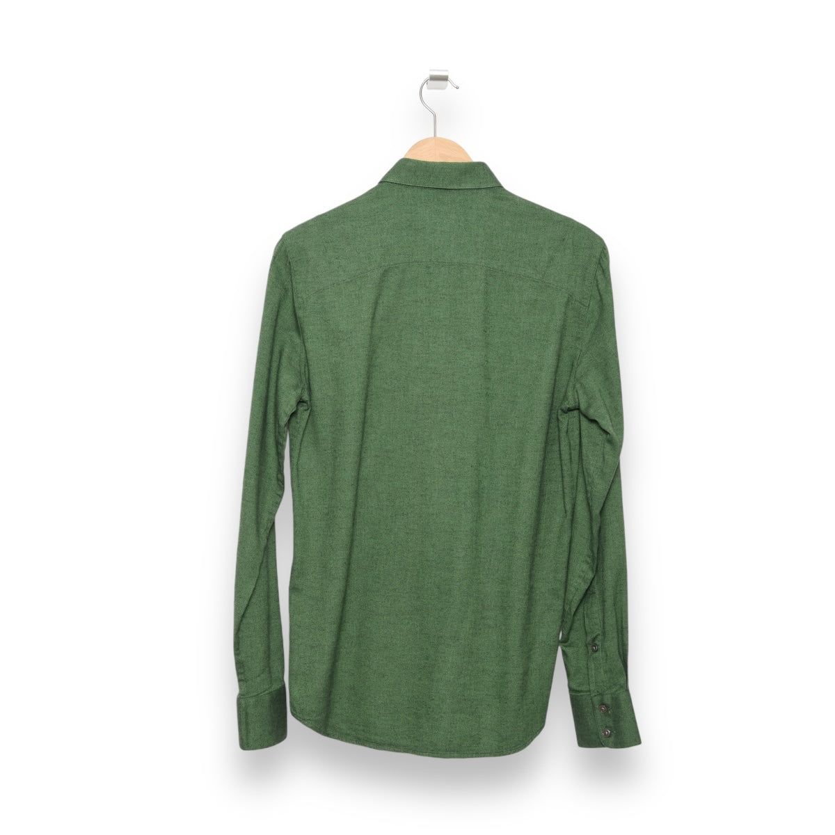 Delikatessen Feel Good Shirt D715/IT76 finest herringbone twill green