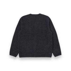 Universal Works Cardigan 31405 navy wool fleece