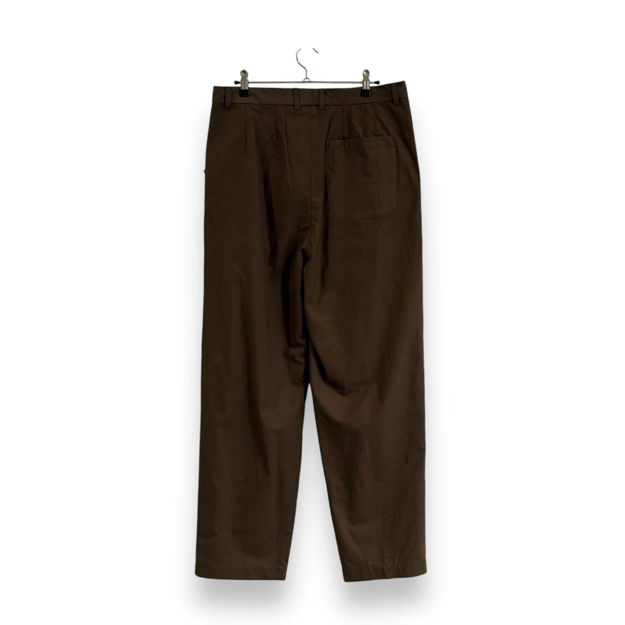 Frank Leder Dyed Vintage Bedsheet Trouser wolpertinger brown