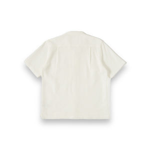 Universal Works Camp Shirt P3017 Japanese Waffle ecru