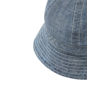 Universal Works Naval Hat P3091 Chambray indigo