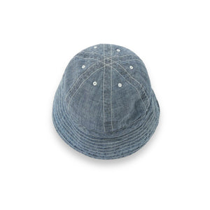 Universal Works Naval Hat P3091 Chambray indigo