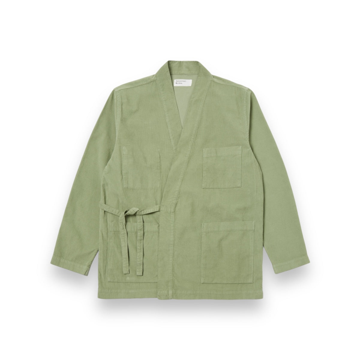 Universal Works Kyoto Work Jacket 31559 light olive fine cord