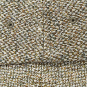 Universal Works Lewis Hat 31202 Harris Tweed weave olive