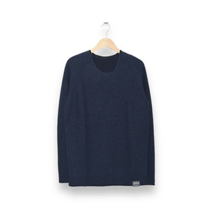 Seldom Horizontal Ribbed Crewneck 1726860 dark petrol/navy