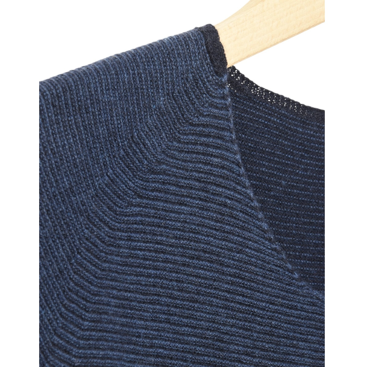 Seldom Horizontal Ribbed Crewneck 1726860 dark petrol/navy