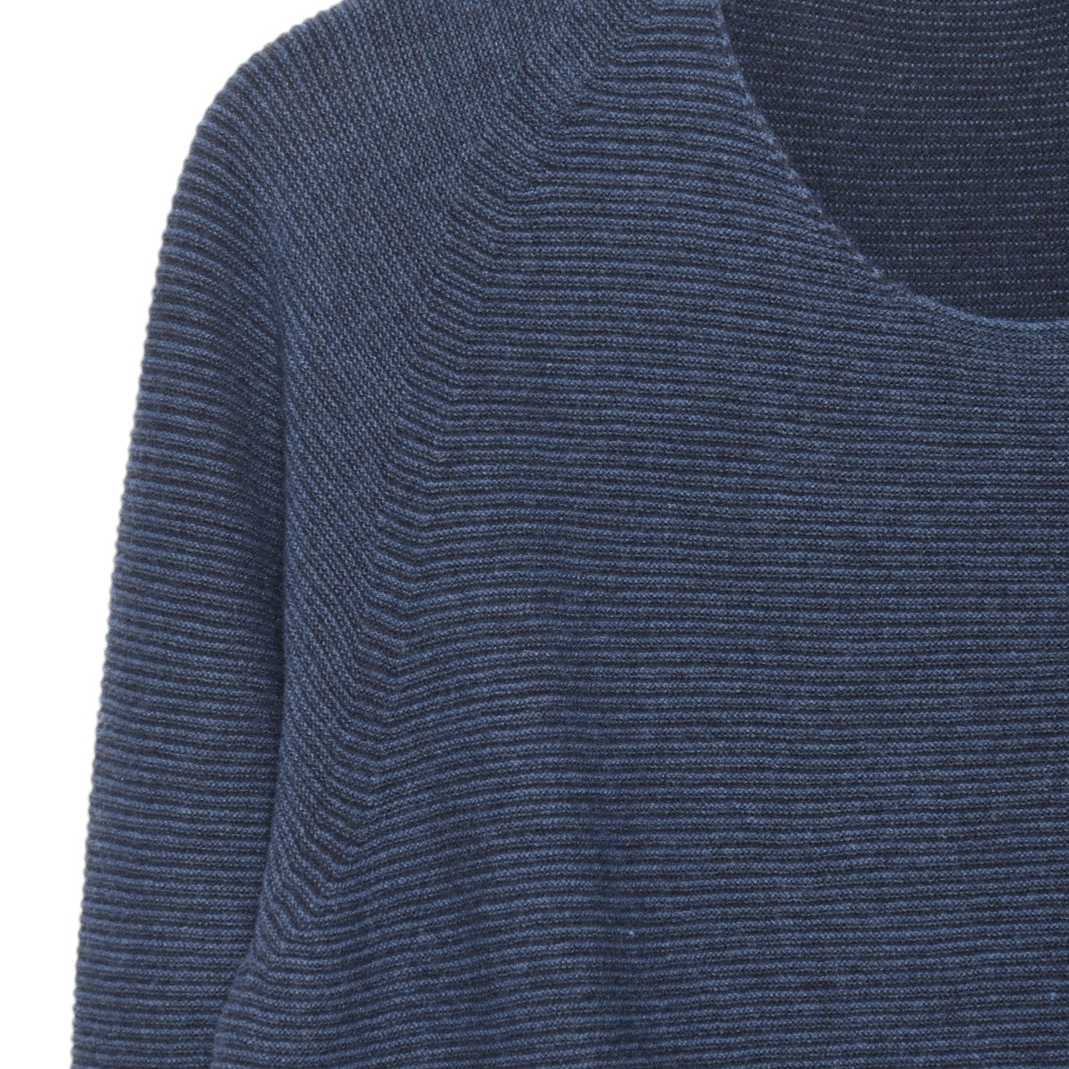 Seldom Horizontal Ribbed Crewneck 1726860 dark petrol/navy