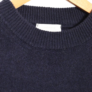 Daniele Fiesoli Classic Cashmere Crewneck WS 3370 navy